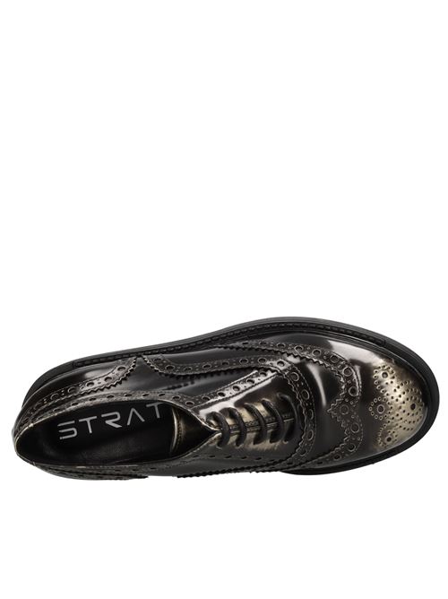 Faux leather lace-up shoes STRATEGIA | A5818-T NETORO